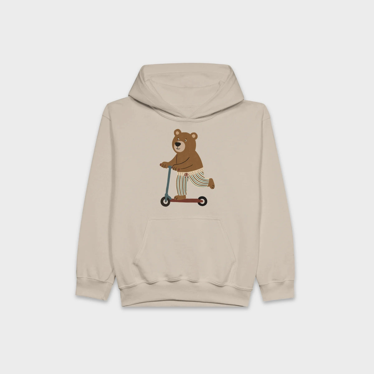 Scooter Bear – Kids Hoodie