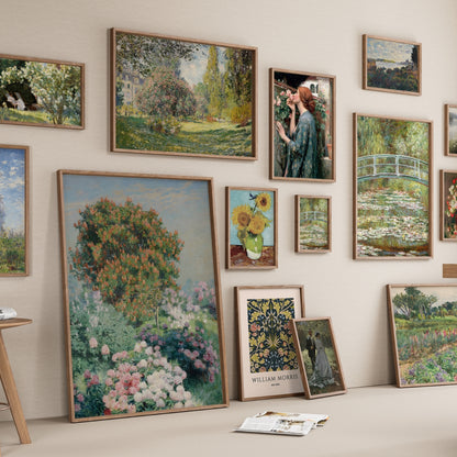 600 Vintage Printable Wall Art – 4 Seasons Gallery Bundle, Antique Paintings