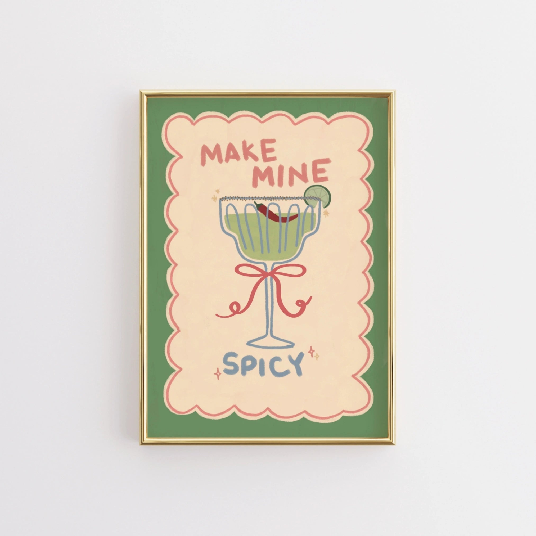 Decorazione murale per la tavola da pranzo italiana – Stampa di pasta, vino e cucina