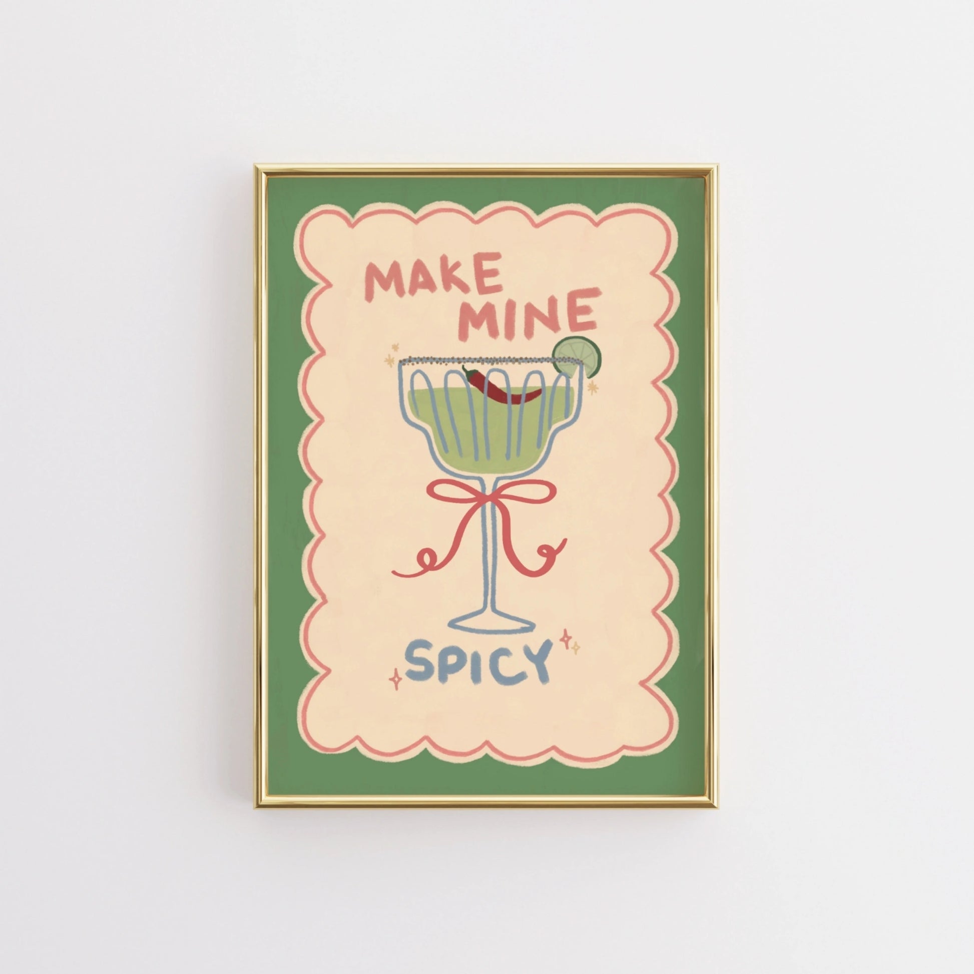 Decorazione murale per la tavola da pranzo italiana – Stampa di pasta, vino e cucina