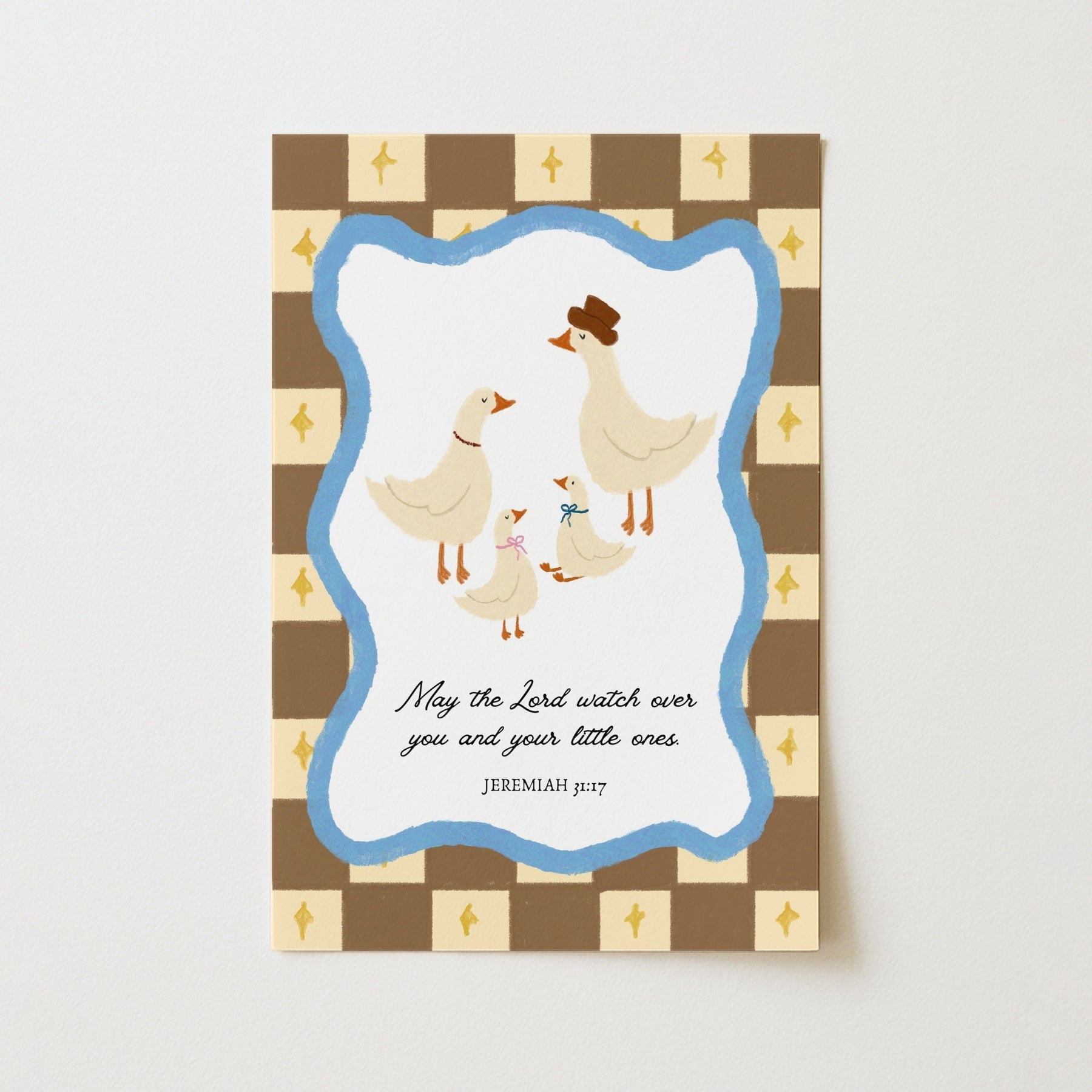 Cute Religious Nursery Poster