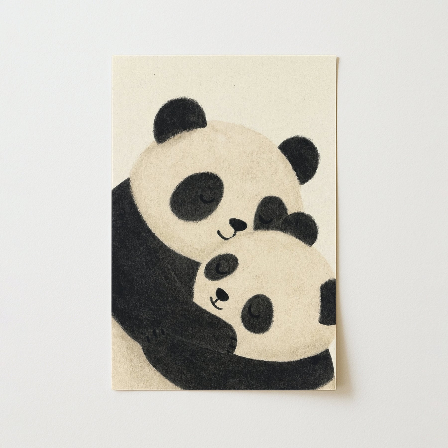 Stampa per cameretta dei panda