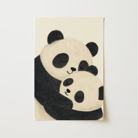 Stampa per cameretta dei panda