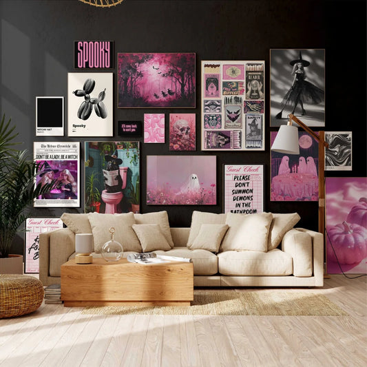 Pink Halloween, over 250 prints