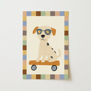 Star Sunglasses Puppy – Nursery & Kids Wall Art
