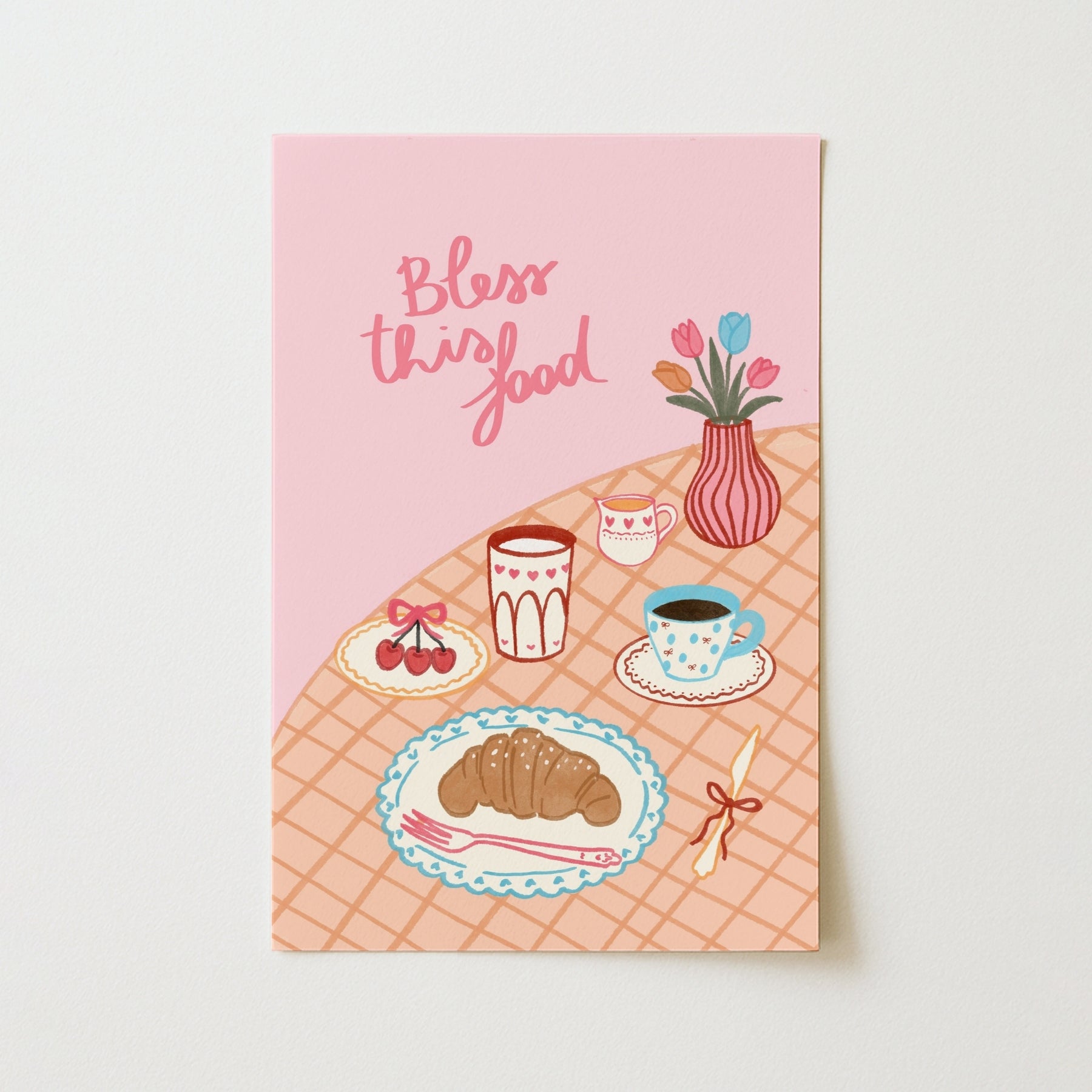 Cozy Christian Illustration