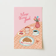 Bless This Food – Art mural chrétien
