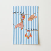 Salty Little Cowgirl – Coastal Wall Art