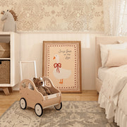 Silly Goose with Red Bow – Nursery & Kids Wall Art