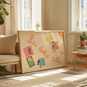 La Dolce Vita Beach Days – Coastal Wall Art