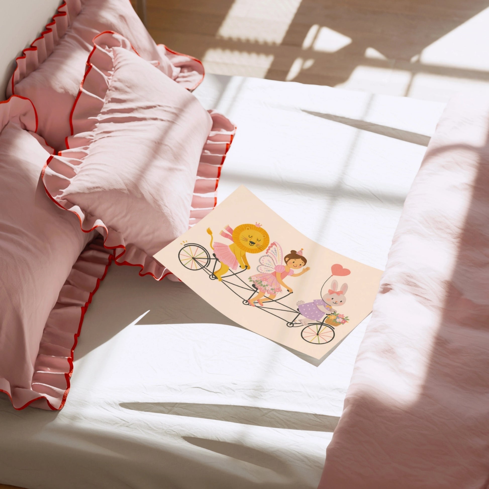 Illustration pour chambre d'enfant « Amis des contes de fées »