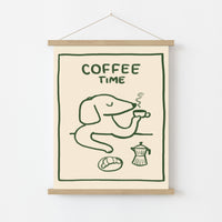 Coffee Time Kitchen Wall Art