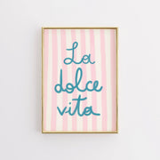 La Dolce Vita - Poster costiero