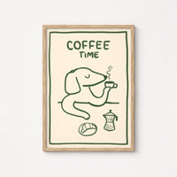 Coffee Time Kitchen Wall Art