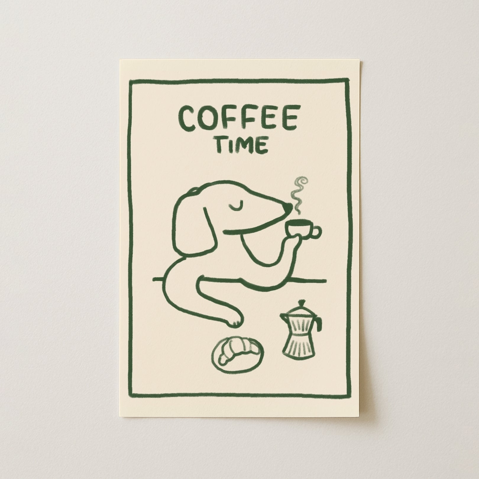 Coffee Time Kitchen Wall Art