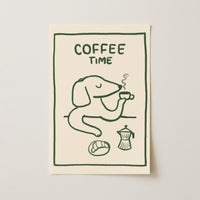 Coffee Time Kitchen Wall Art