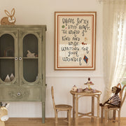 Vintage Quote – Poster per bambini