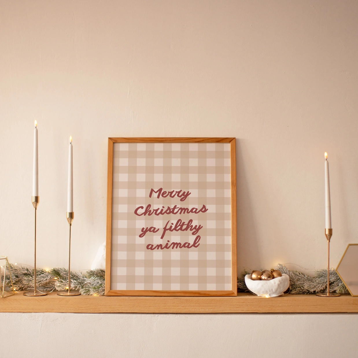 Merry Christmas Wall Art
