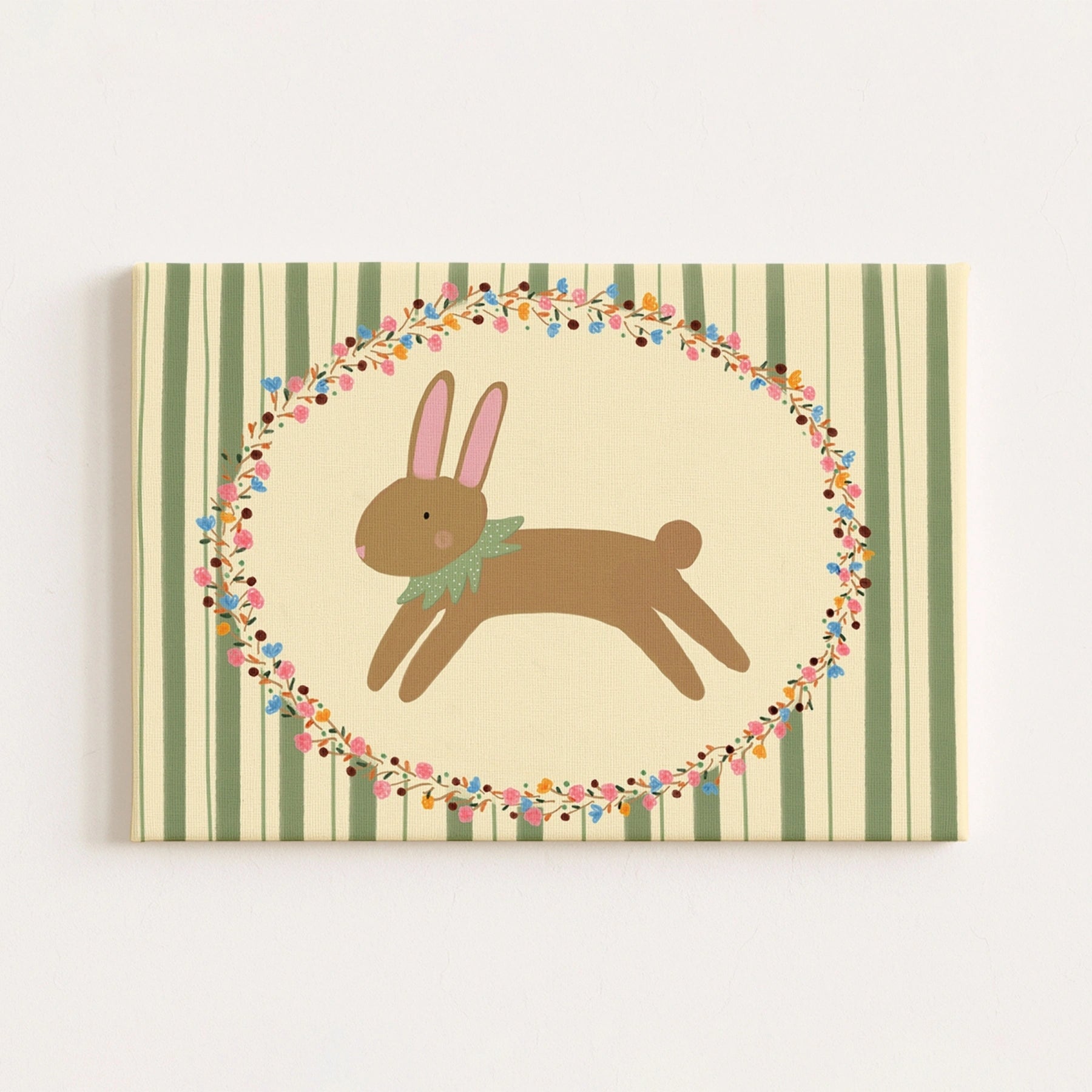 Whimsical Baby Animal Canvas Decor