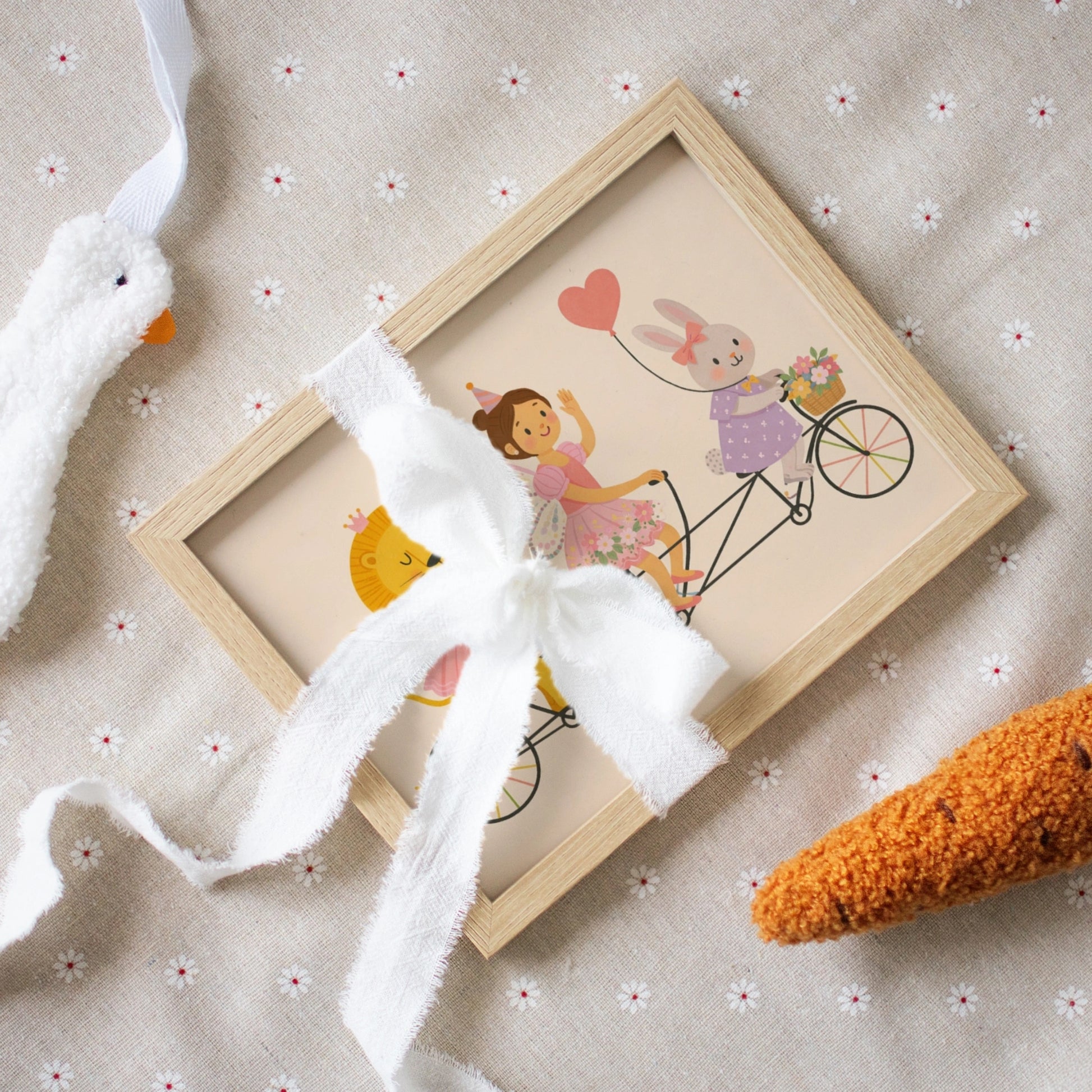 Illustration pour chambre d'enfant « Amis des contes de fées »