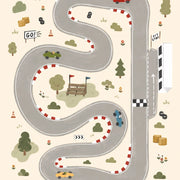 Race Car Track – Poster per bambini