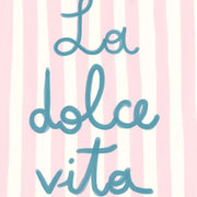 La Dolce Vita - Poster costiero