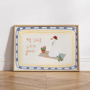 My Silly Little Goose – Nursery & kids wall art