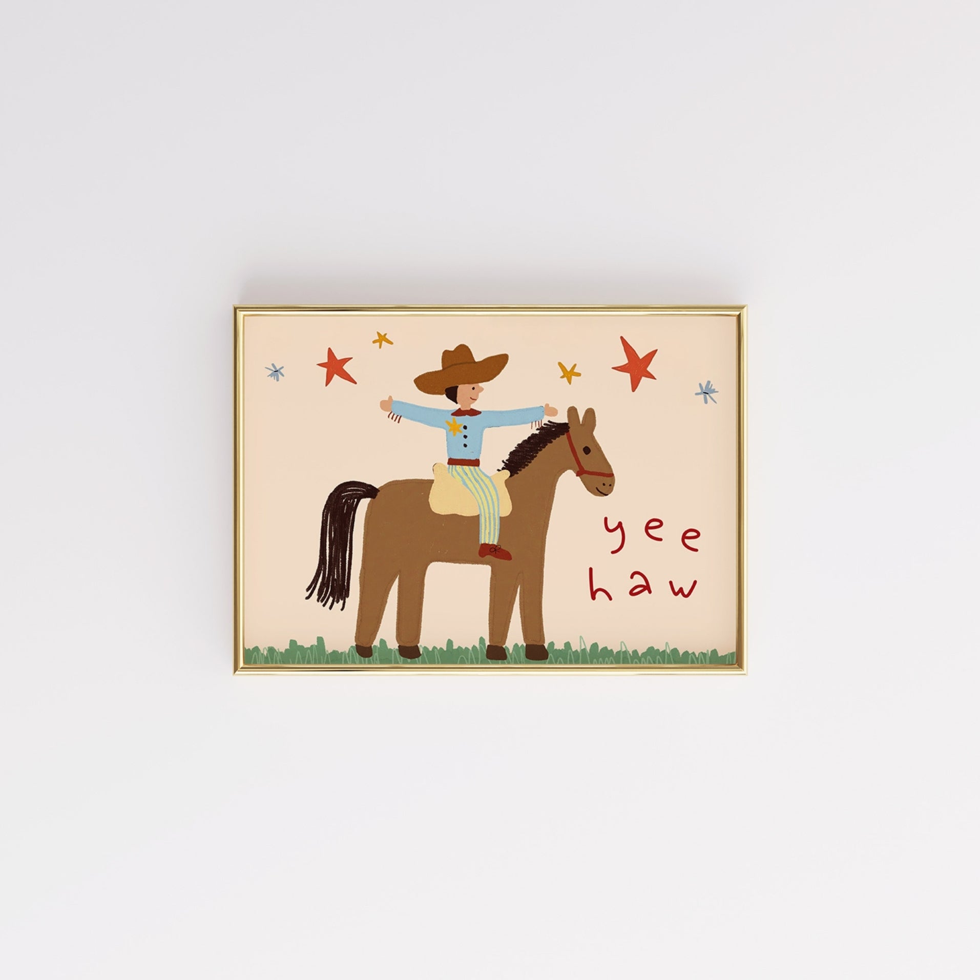 Western Kids Wall Art