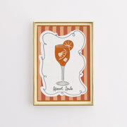 Aperol Spritz Cocktail – Kitchen Wall Art
