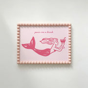 Pour Me a Drink Mermaid – Décoration murale côtière