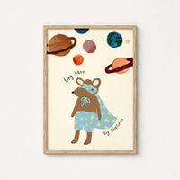 Tiny Hero Big Adventures, Space Nursery Decor