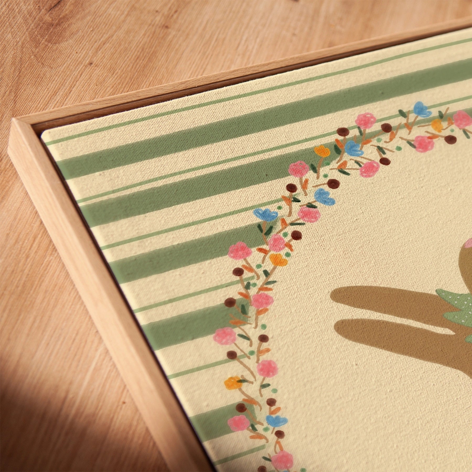 Whimsical Baby Animal Canvas Decor
