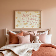 More Than All the Stars – Nursery & kids wall art