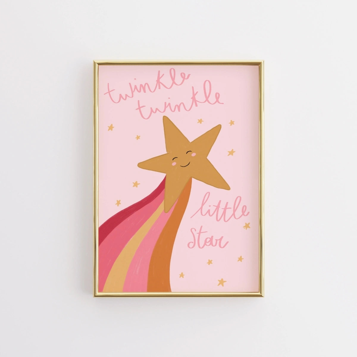 Décoration rose pour chambre d'enfant au coucher