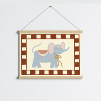 Arte de Pared Circo Vintage