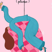 Champagne Please - Poster costiero