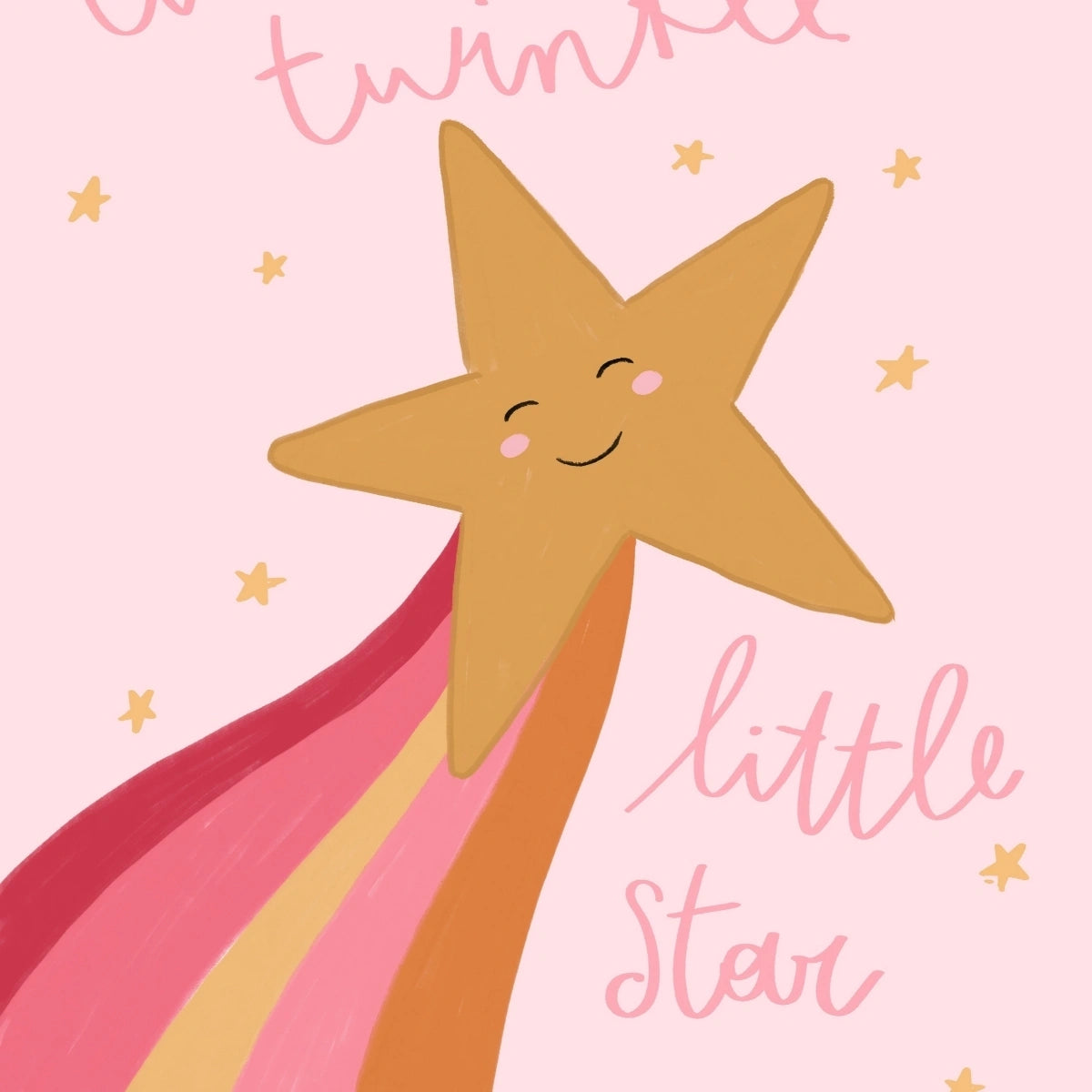 Décoration rose pour chambre d'enfant au coucher