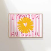 L’Amour au Soleil - Poster costiero