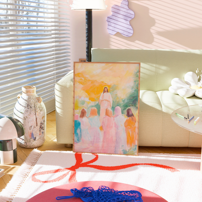 Jesus and Women – Feminine Christian Wall Art