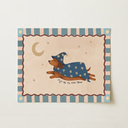 Wizard Dachshund – Nursery & kids wall art