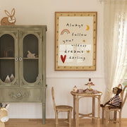 Always Follow Your Wildest Dreams – Nursery & kids wall art