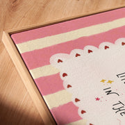 Whimsical Girl Quote – Nursery & Kids Canvas Wall Art