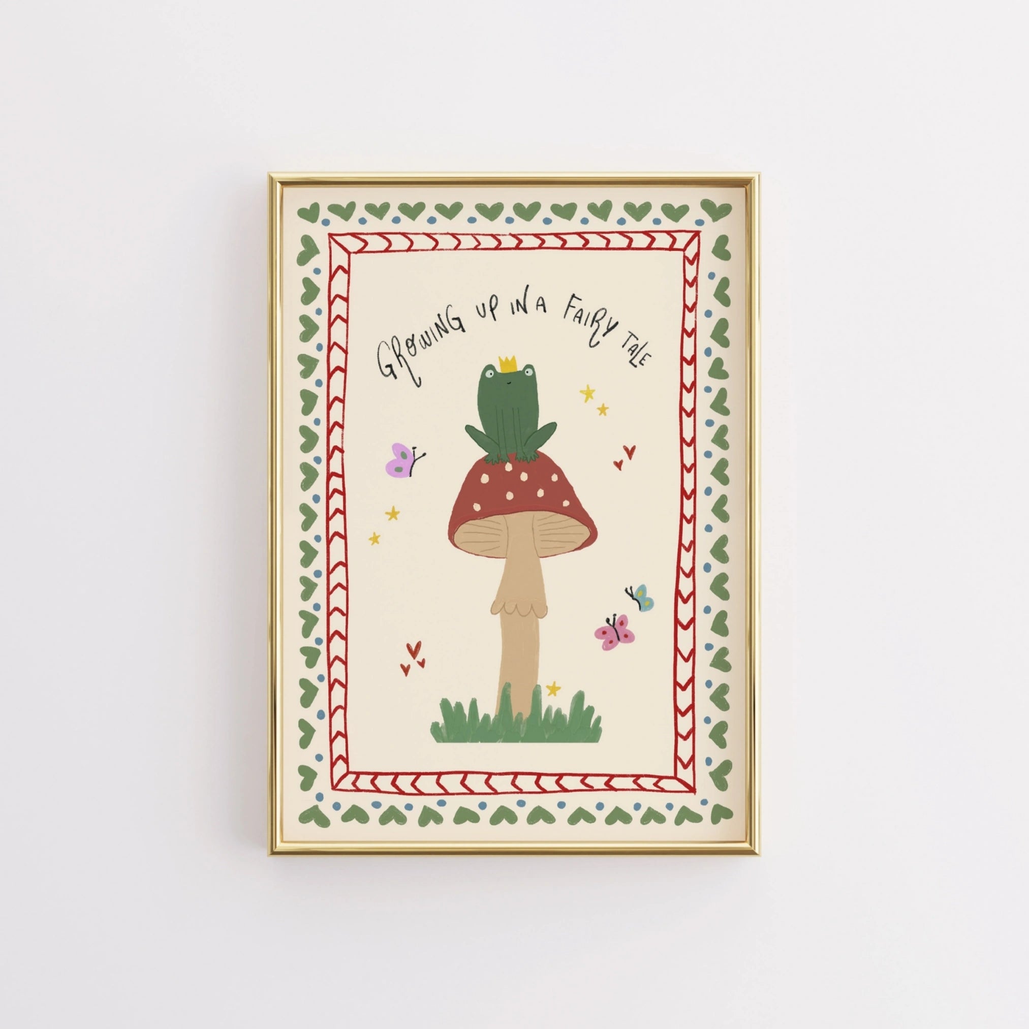 Decorazione murale fiabesca per sala giochi