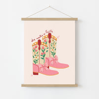 Feminine Faith Decor, Christian Wall Decor