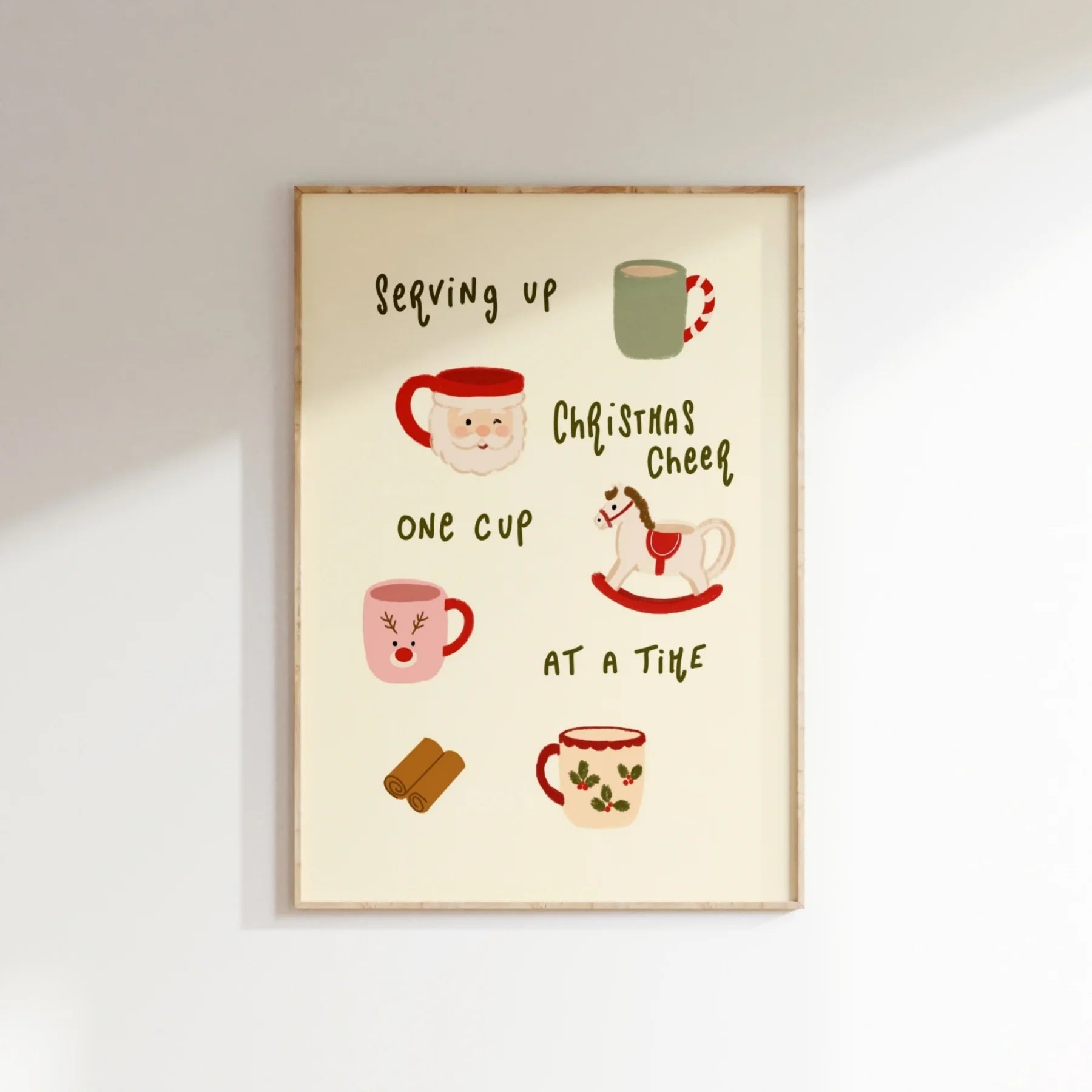 Christmas Cheer Coffee Mugs – Weihnachtsposter