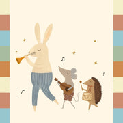 Woodland Band – Affiche pour enfant