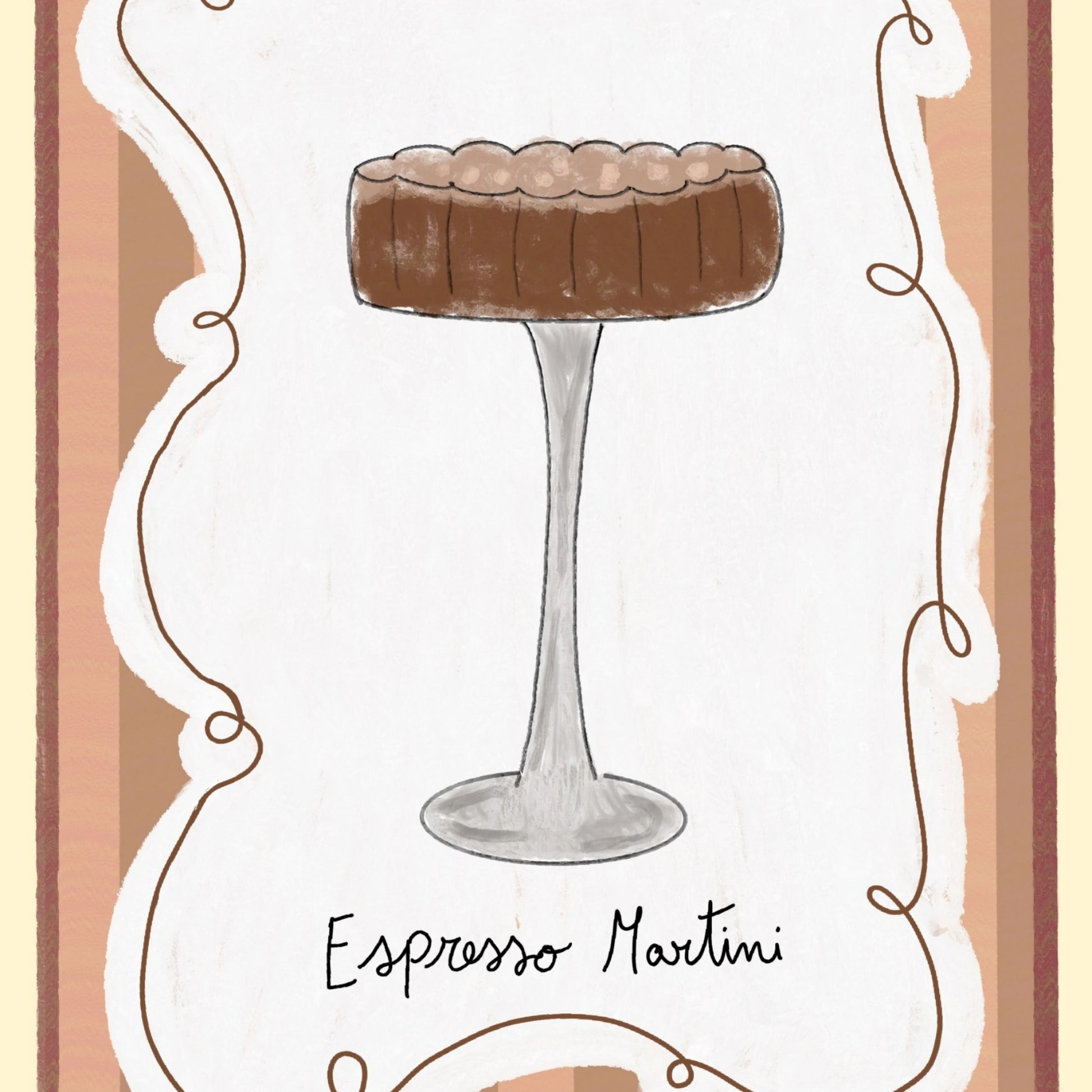 Decorazione murale per la tavola da pranzo italiana – Stampa di pasta, vino e cucina