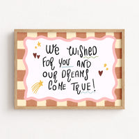 Citation murale pour bébé rêveur