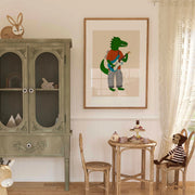 Rockstar Dinosaur – Nursery & kids wall art