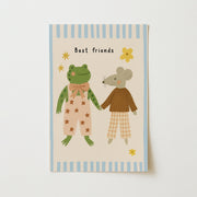 frog and mouse art – Nursery & kids wall art